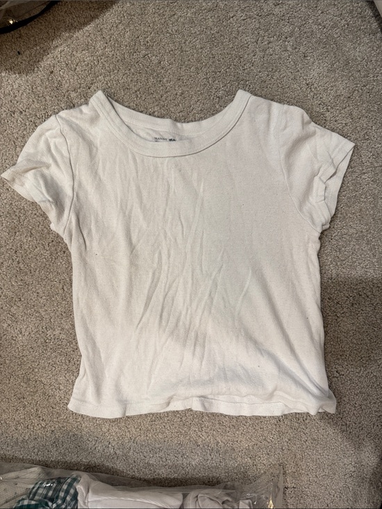 Brandy Melville Tops - Brandy Melville white tee